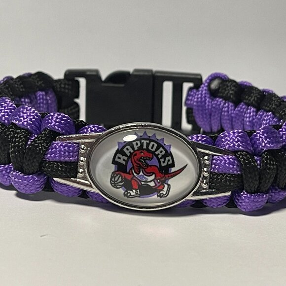 Toronto Raptors NBA Paracord Bracelet NEW - Picture 1 of 2